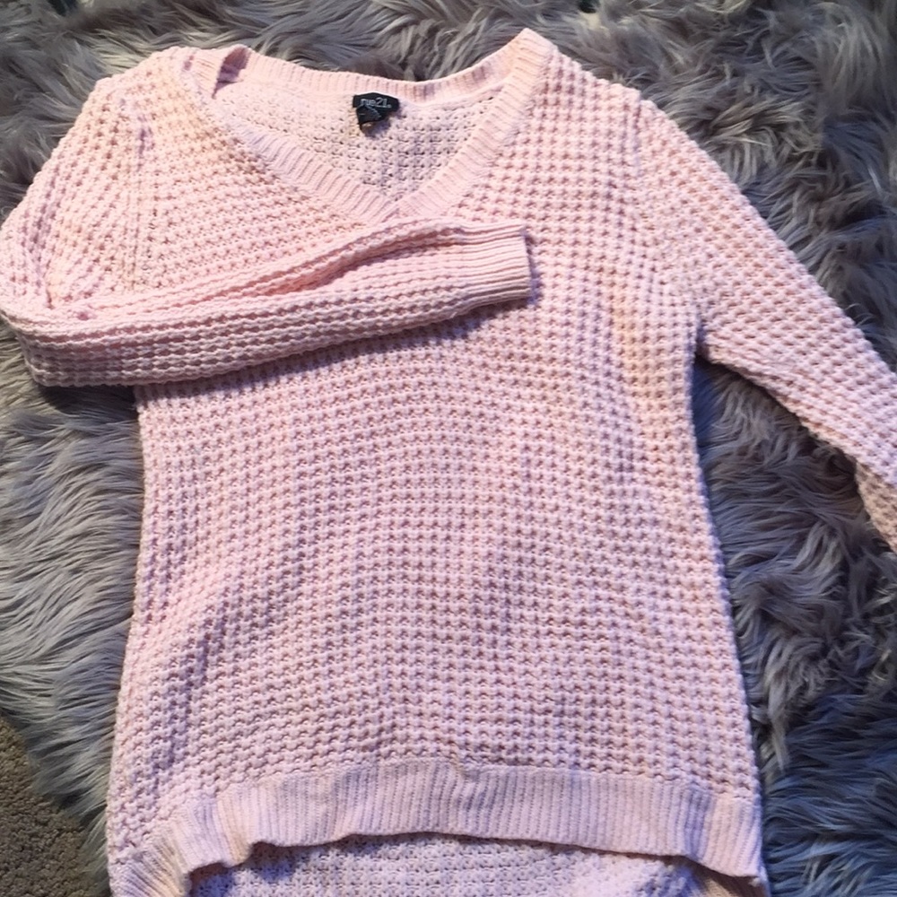 Baby pink sweater :)